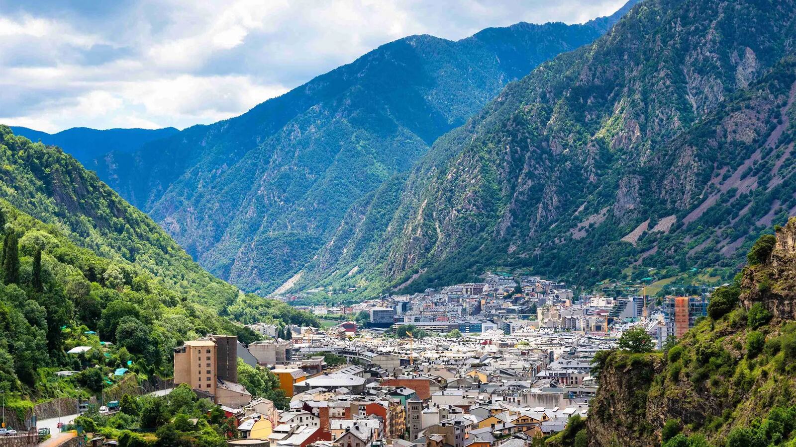 Les montagnes d'Andorre